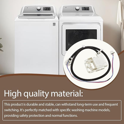 290D3070P002 Washer Lid Lock Switch Washing Machine Lock Assembly Compatible with Ge Washer ETW485ASW0WB GTW325ASW0WW GTW385ASW0WS GTW485ASW0WB