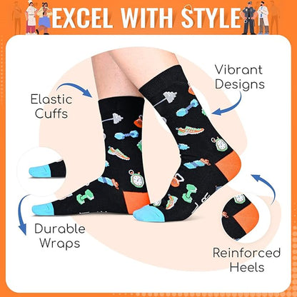 HAPPYPOP Gifts for Mechanic Personal Trainer - Photography Bus Driver Engineer Socks