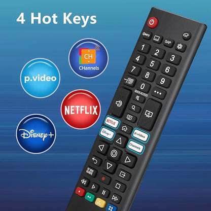Universal for LG Smart TV Remote Control Replacement (Pack of 2)