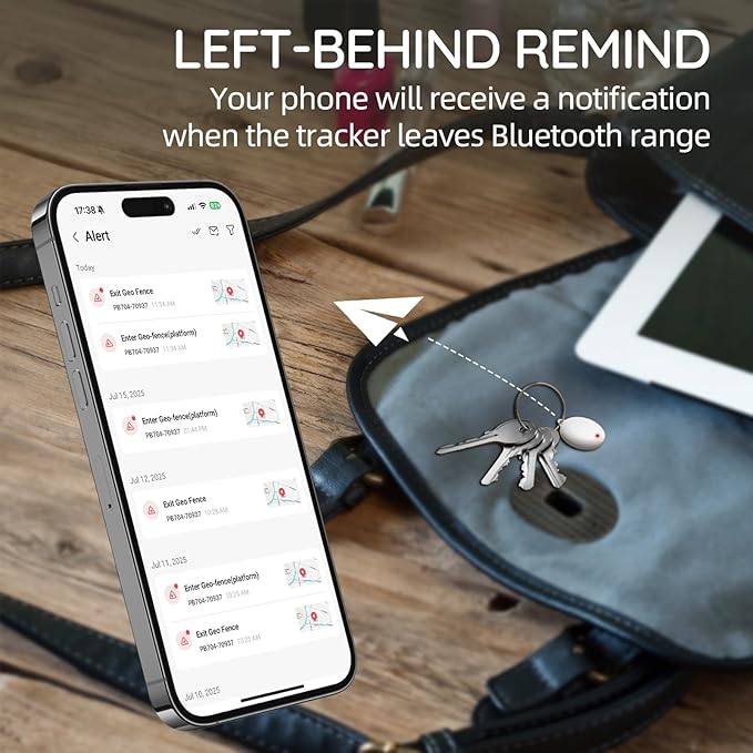 No Subscription LNCOON Mini GPS Tracker for Vehicles, Car Tracker No Monthly Fee Tracker Device Hidden with APP, for iOS Android Track Playback | 5-Minute Positioning Frequency, for Cars Kids Dogs