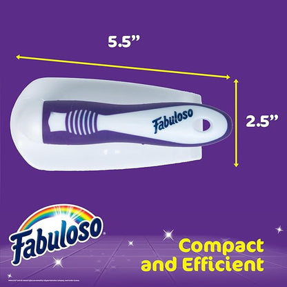 Fabuloso Scrub Brush with Handle – Easy Grip Handheld Scrubbing Brush for Showers, Floors, and More
