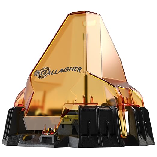 Gallagher Satellite Liquid Monitoring System - Wireless Water Level Indicator for Water Tanks, Troughs, Liquid Fertilizer Tanks & Irrigation - Reliable Satellite Connection Water Level Sensor
