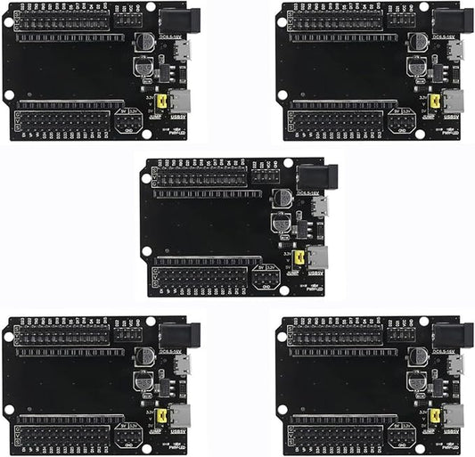5pcs ESP32 GPIO Breakout Board ESP32 ESP-32S Development Board 30Pin Type-C Micro USB Dual Interface ESP32 Expansion Shield