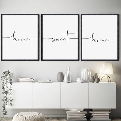 Fun Memories 16x20 Black Oak Wood Picture Frames, Set of 3 with Tempered Glass and Mat for 11x14