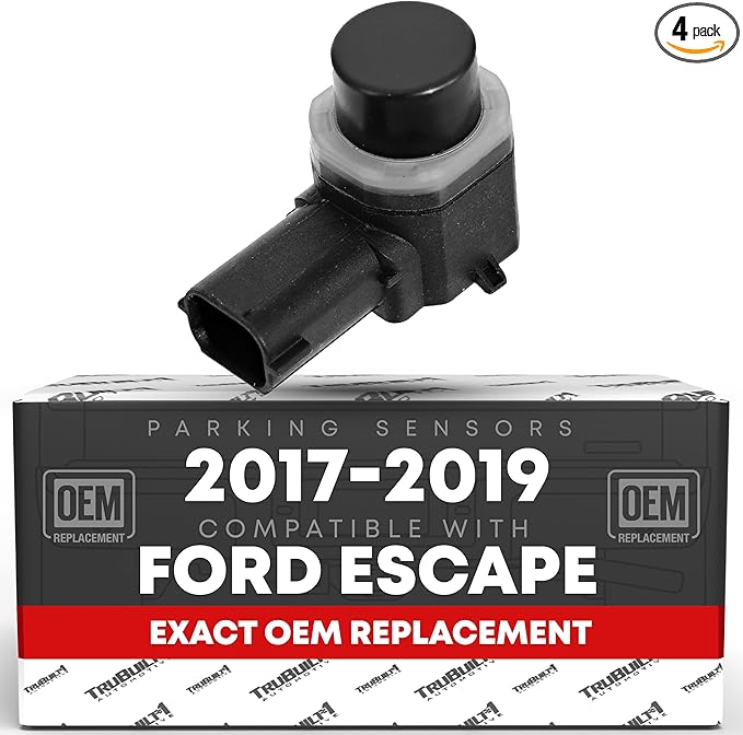 T1A Car Parking Sensors - Compatible with 2017-2019 Ford Escape - Front or Rear Bumper Parking Aid Sensor, Backup Reverse Parking Assist Kit - OEM EM2Z15K859C, 684-106, FO1078101