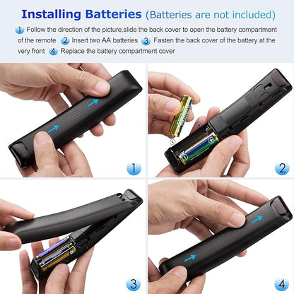 Universal Replacement for Samsung-Smart-TV-Remote, New Upgrade Infrared for Samsung Remote Control, with Shortcut Buttons