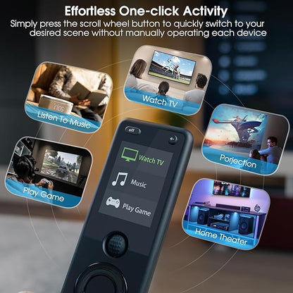 SofaBaton X1S Universal Remote Control with Hub & App, All-in-One Universal Remote for Smart TVs, DVD, Blu-Ray, STB, Projector & More, Custom Activities, Compatible with Alexa/Google Assistant