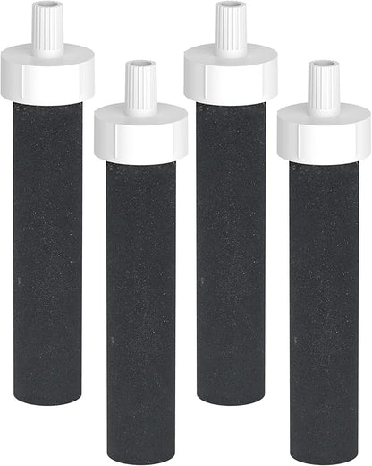 AQUA CREST Water Bottle Filter, Replacement for Brita® BB06, Brita Hard Sided, Stainless Steel and Plastic Bottle Filter, 4 Count