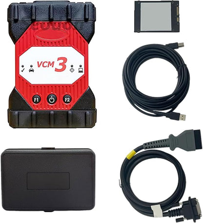 VCM3 IDS VCM3 Professional Diagnostic Fault Detector Programming Device Supports CAN-FD DOIP with Software (VCM3 with Laptop (CF53))