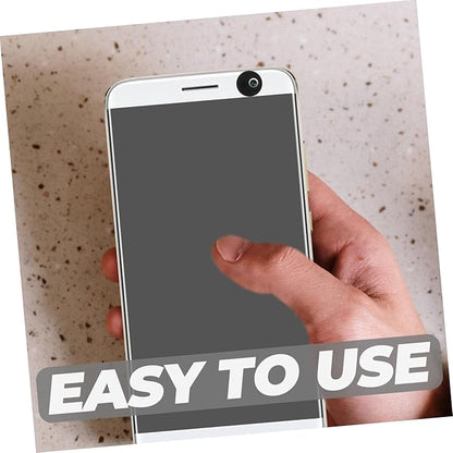 Angoily 6pcs Keep Your Phone Camera Lens Covers for Phone Webcam and Security Camera Material