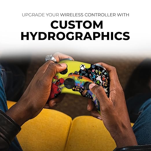 DreamController Deaddpool & Unicorn Custom X-box Controller Wireless compatible with X-box One/Series X/S Proudly Customized in USA with Permanent HYDRO-DIP Printing (NOT JUST A SKIN)