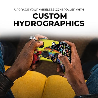 DreamController Deaddpool & Unicorn Custom X-box Controller Wireless compatible with X-box One/Series X/S Proudly Customized in USA with Permanent HYDRO-DIP Printing (NOT JUST A SKIN)