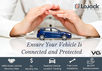 LoJack for Cars | GPS Tracker for Vehicles No Monthly Fee | Anti Theft Car Device | Professional Installation Included | Integrated with Law Enforcement (7 Years of Service)