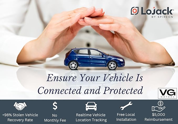LoJack for Cars | GPS Tracker for Vehicles No Monthly Fee | Anti Theft Car Device | Professional Installation Included | Integrated with Law Enforcement (5 Years of Service)