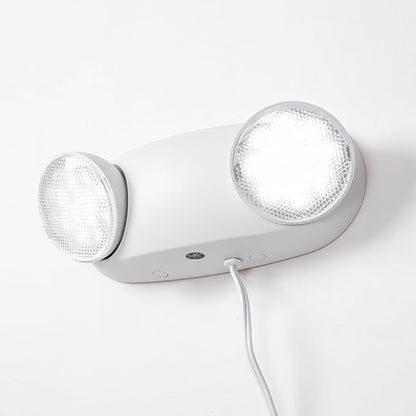 TANLUX LED Emergency Lights with Battery Backup, Commercial Emergency Light Fixtures for Business Home Power Failure Emergency Exit Sign Lighting with 1.0 Meter Plug in Cord AC120V Input