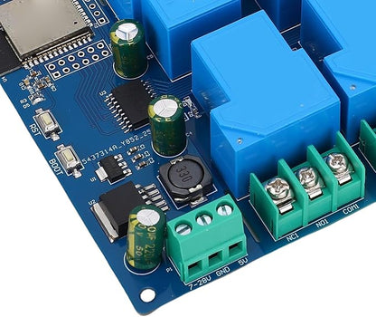 EVGATSAUTO 8 Channel Relay Module, PCB Construction, Remote Control WiFi Smart Switch for Home Automation and Access Control