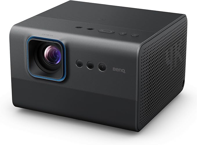 BenQ GP520 4K HDR 2600lm LED Living Room Projector for Home Entertainment with Google TV, Auto Cinema Mode, MEMC, Rec.709, HDR10+, HDMI 2.1, USB-A, USB-C, Wifi6, Bluetooth5.2, eARC, Dolby, 7.1 Channel