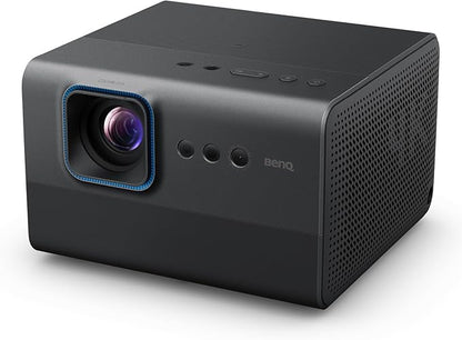BenQ GP520 4K HDR 2600lm LED Living Room Projector for Home Entertainment with Google TV, Auto Cinema Mode, MEMC, Rec.709, HDR10+, HDMI 2.1, USB-A, USB-C, Wifi6, Bluetooth5.2, eARC, Dolby, 7.1 Channel