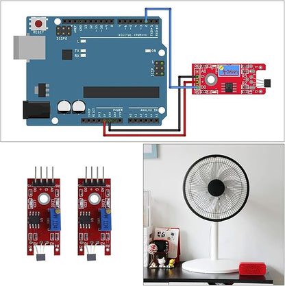 5Pcs High Sensitivity Condenser Microphone Sensor- Audio Jack for Connectivity, High Sensitivity Sound Detection Module Ideal for ESP32 Microphone