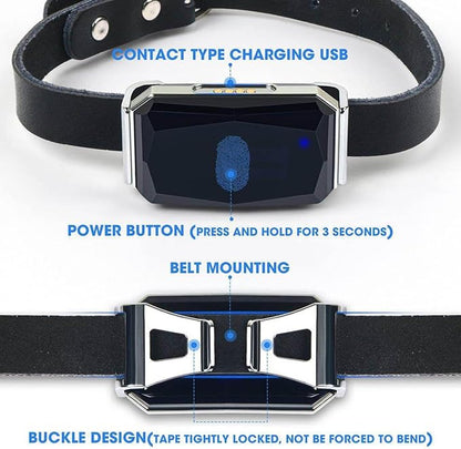 Smart GPS Dog Collar Tracker 2-in-1, Waterproof Pet Collar with App, Unlimited Range, Precise Positioning, Wireless Dog Fence for Small Medium Large Dogs, Compatible iOS/Android, Black