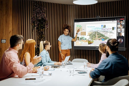Promethean ActivPanel 10 Premium 86" High Specification Digital Whiteboard for Office or Class, 4K UHD, OS Flexible Device, Panel & Wall Mount Included, Bundled 4GB Android OPS, 3 Year Onsite Support