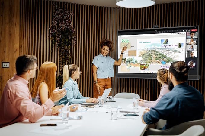 Promethean ActivPanel 10 Premium 86" High Specification Digital Whiteboard for Office or Class, 4K UHD, OS Flexible Device, Panel & Wall Mount Included, Bundled i5 Windows OPS, 3 Year Onsite Support