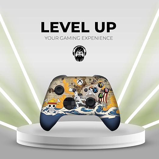DreamController One Peice Custom X-box Controller Wireless compatible with X-box One/X-box Series X/S Proudly Customized in USA with Permanent HYDRO-DIP Printing(NOT JUST A SKIN) (MODDED)