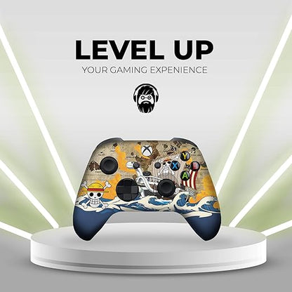 DreamController One Peice Custom X-box Controller Wireless compatible with X-box One/X-box Series X/S Proudly Customized in USA with Permanent HYDRO-DIP Printing(NOT JUST A SKIN) (MODDED)