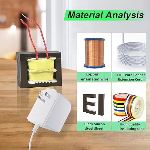 18 Volt Doorbell Transformer Power Supply for Ring Video Doorbell,Compatible with Ring,Google Nest,WYZE, Eufy,Blink Video Doorbells(𝟑𝟑𝐅𝐓 𝐄𝐱𝐭𝐞𝐧𝐬𝐢𝐨𝐧 𝐂𝐨𝐫𝐝)