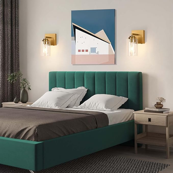 Wall Sconces,Rechargeable Wall Lights Set of 2 Dimmable Battery Operated,15000mAh Endurance 200 Hours Fast Charging,Wireless Sconces for Bedroom Living Room Bathroom Hallway Farmhouse