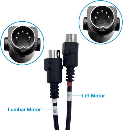 5 Pin Remote Kaidi Model KDH129B-002 Lift Chairs Power Recliner Hand Control Replacement