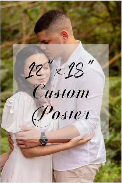 YXIMOX Custom 12" x18" Art Print on Premium Canvas, Personalized with Your Image or Design, Large Wall Decor for Living Room, Office, Bedroom, Custom Canvas Artwork(12"x18",Unframe)