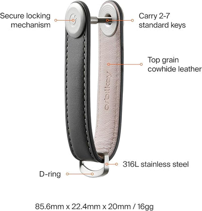 Orbitkey Premium Leather Key Organizer