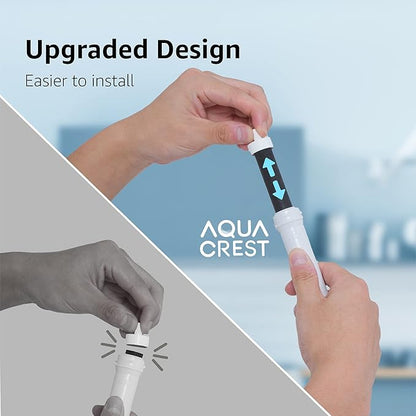 AQUA CREST Water Bottle Filter, Replacement for Brita® BB06, Brita® Hard Sided and Stainless Steel Bottle Filter, 5 Count