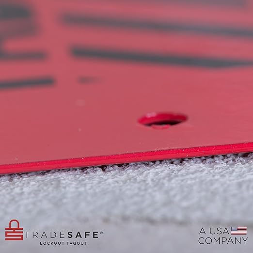 TRADESAFE Lockout Tagout Locks Station - Loto Station Holds up to 20 Safety Padlocks, Loto Locks Rack with No Lock Out Tag Out Padlocks Included