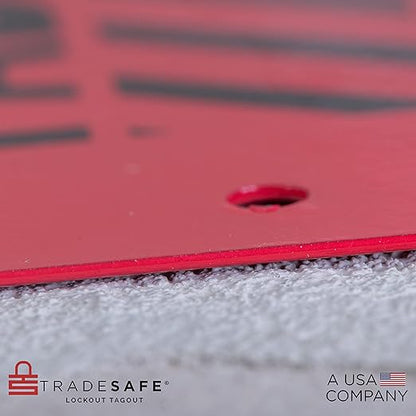 TRADESAFE Lockout Tagout Locks Station - Loto Station Holds up to 20 Safety Padlocks, Loto Locks Rack with No Lock Out Tag Out Padlocks Included