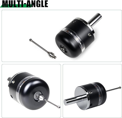 3D Touch Probe Edge Finder Trigger Finder,X Y Z Axis Measurement Centering Rod for Metals, Not Support the Detection of Insulation Materials and Insulating Spindle (Green light)