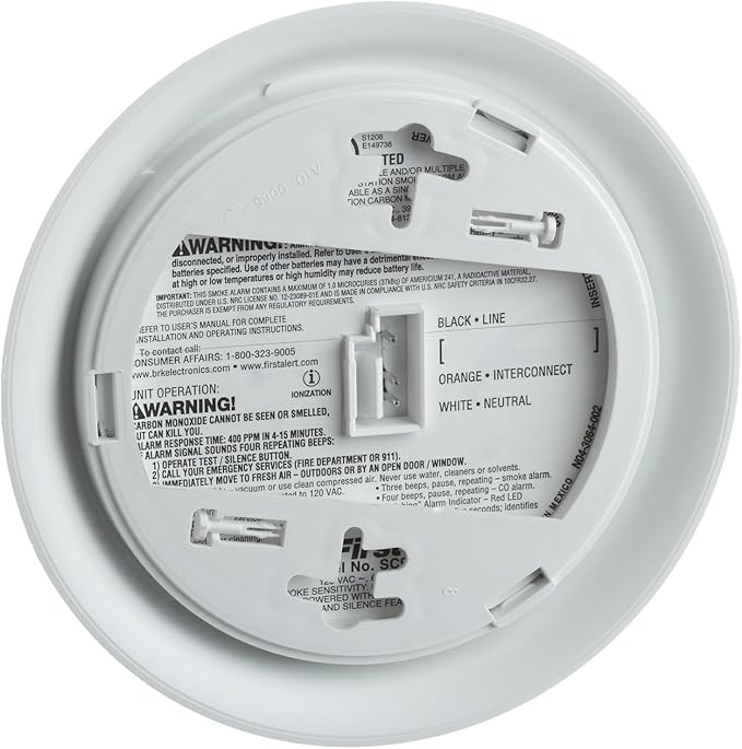 SC9120B Smoke and Carbon Monoxide Alarm