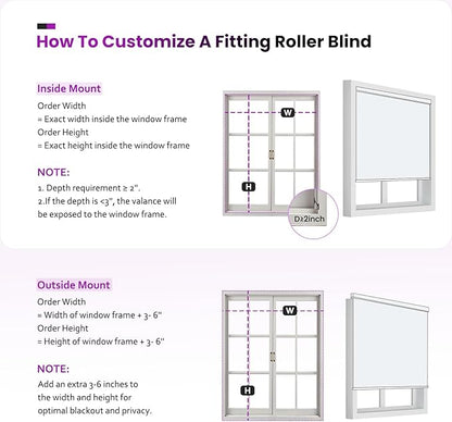 Astomi Motorized Roller Shades for Windows, Blackout Automatic Blinds with Remote, Smart Blinds, Voice Control, Compatible with Alexa, Google, Custom Size (Jacquard PureWhite)