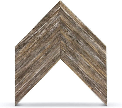 Distressed Barnwood 3" Color Chip Premiere Deco TV Frame (32",43",50",55",65",75",85") Compatible ONLY with Samsung The Frame and Pro TVs (Fits 2021-2025, LS03A,LS03B,LS03C,LS03D,LS03FA,LS03FW)