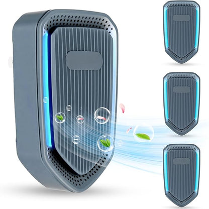 Negative Ion Air Purifier, Silent Plug-in Air Purifier,Mini Portable Air Ion Generator, Absorbing Smoke and Dust, Purifying Air is Suitable for Bedroom, Study, Kitchen, Bathroom and Living Room. (4)