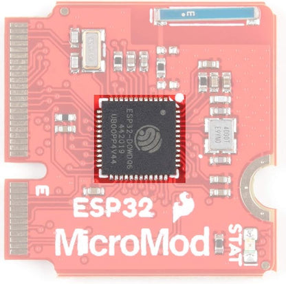 SparkFun MicroMod ESP32 Processor - Modular Interface Ecosystem That Connects ESP32 microcontroller/Processor Board to Various/Carrier Board peripherals