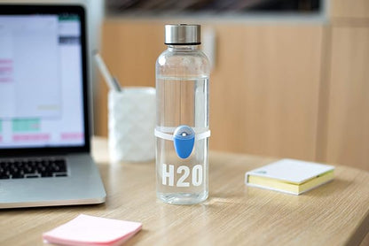 ULLA Smart Hydration Reminder to Drink More Water Bottles - Fit Most Bottles - Light Up Technology Tracks When You Hydrate
