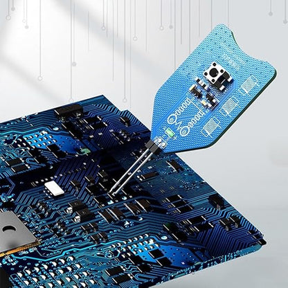 CT-1 Motherboard PCB Inductor Coil Tester Electronic Circuit Board Diagnostic Inductor Testing Device Tool with Electromagnetic Induction Technology for Component Testing and Circuit Maintenance(YCS)