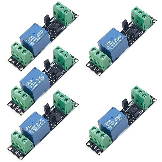 Relay Module with Optocoupler High/Low Level Trigger for Arduino (3, 3V Relay 1 Channel)