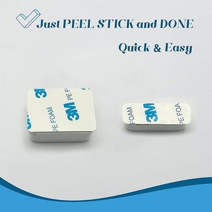 Replacement Adhesive Pads for SimpliSafe Entry Sensor 10PCS, Pre-Cut Double Sided Tape Compatible with SimpliSafe Door Sensor, Easy Installation & Strong Hold