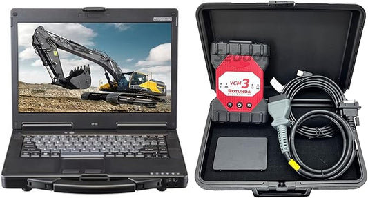 VCM3 IDS VCM3 Professional Diagnostic Fault Detector Programming Device Supports CAN-FD DOIP with Software (VCM3 with Laptop (CF53))