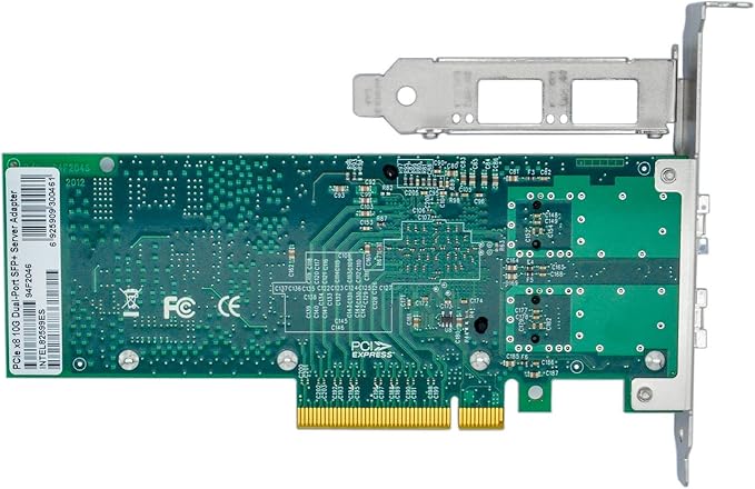 with Intel 82599 Chipset X520-DA2 E10G41BTDA 10G PCI-E X8 Ethernet Server Adapter NIC Dual Port SFP+