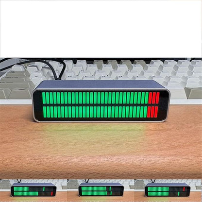 Professional Stereo Sound Indicators Levels Meter with Real Time LED Display for Studio and Live Performances