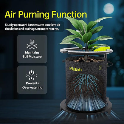 Saturn240 LED Grow Light, Commercial Full Spectrum 24W Under-Canopy Grow Light for Veg & Flower Stage, Adjustable Stand 12-22inch,3-in-1 Smart Controller Grow Lights for Grow Tents